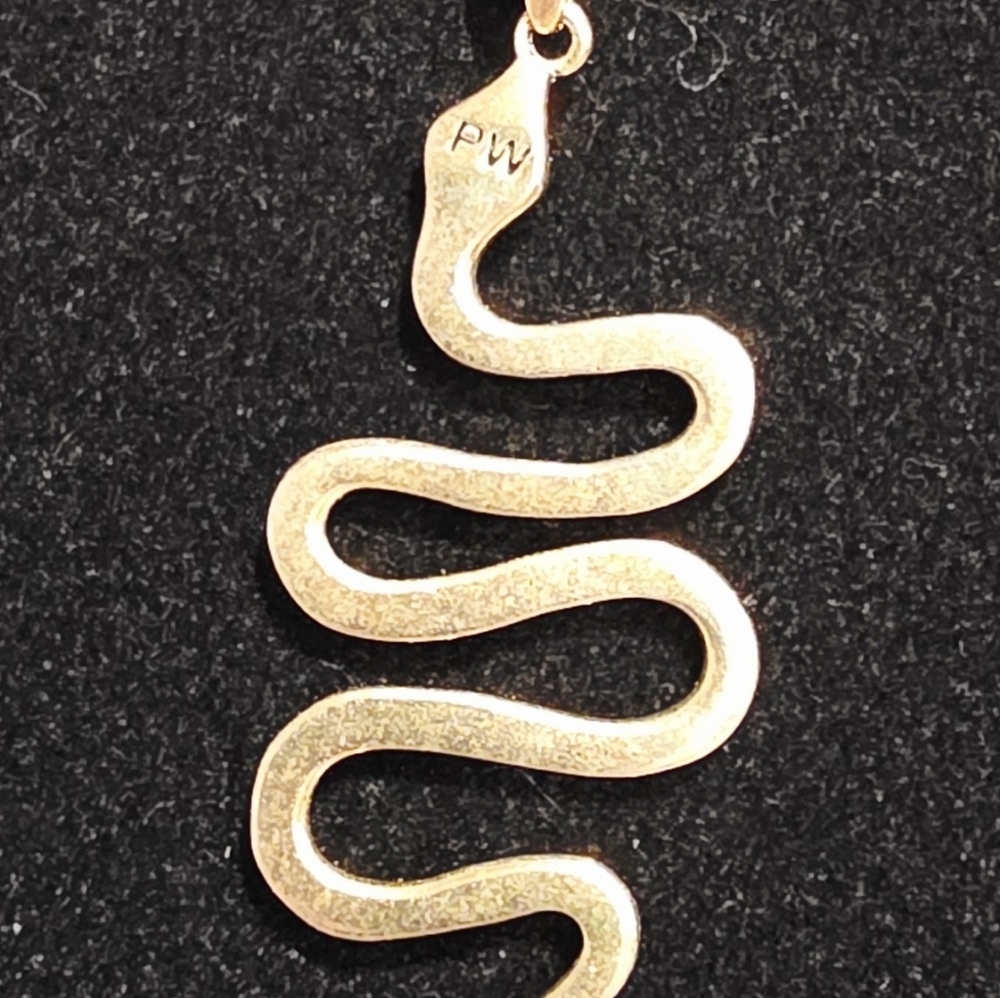 Izakov Python Hellenic Aesthetic Necklace 14k Gol… - image 4